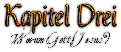 Kapitel 3: Warum Gott/Jesus?